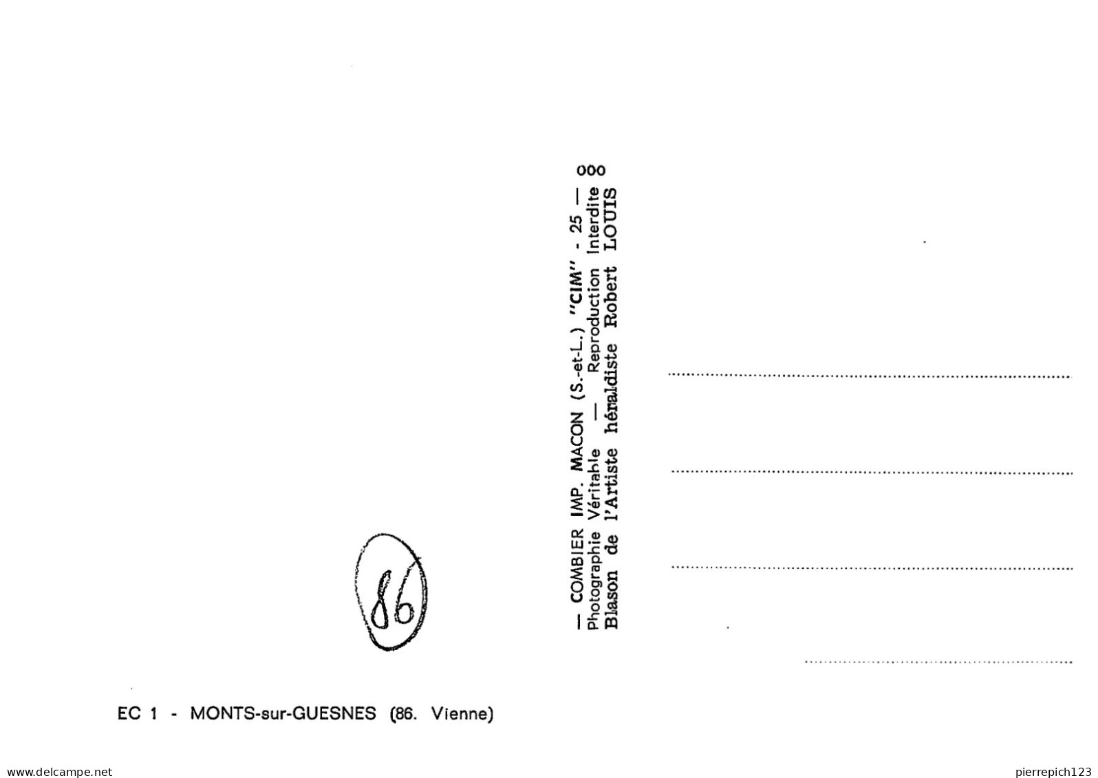 86 - Monts Sur Guesnes - Multivues - Monts Sur Guesnes