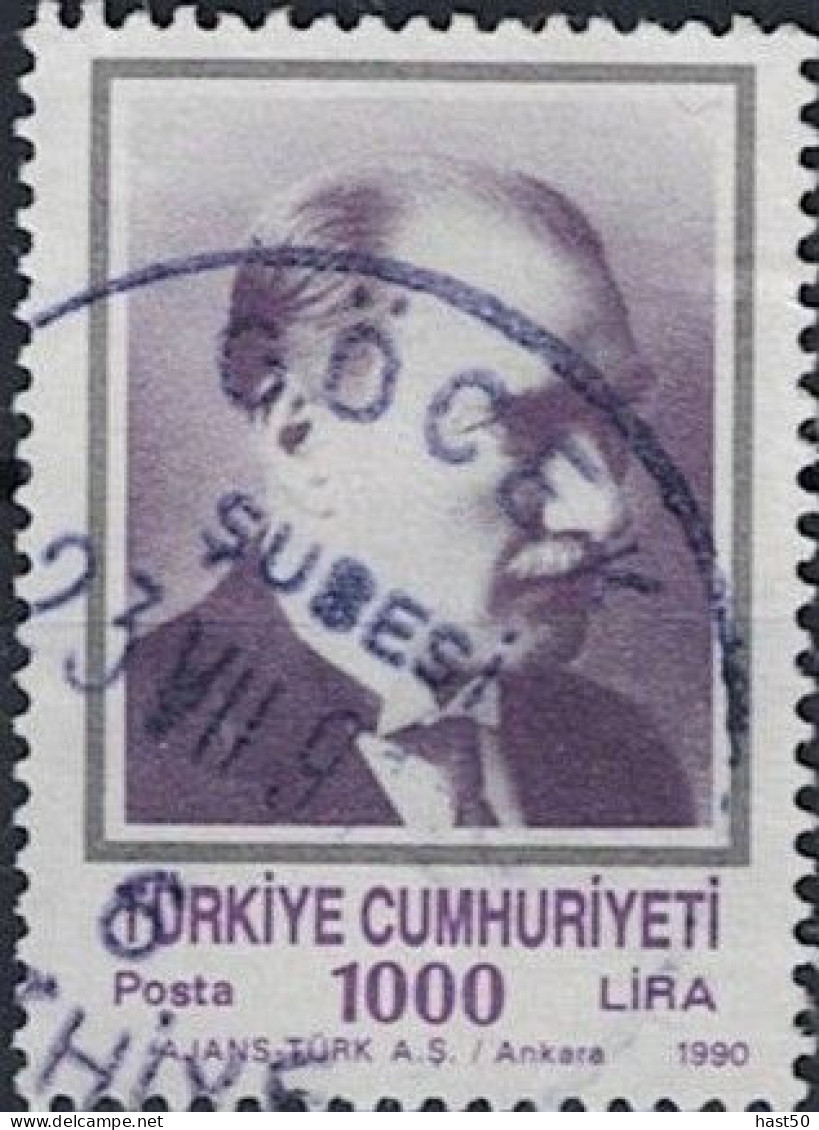 Türkei Turkey Turquie - Atatürk (MiNr: 2905 C) 1990 - Gest. Used Obl - Gebraucht