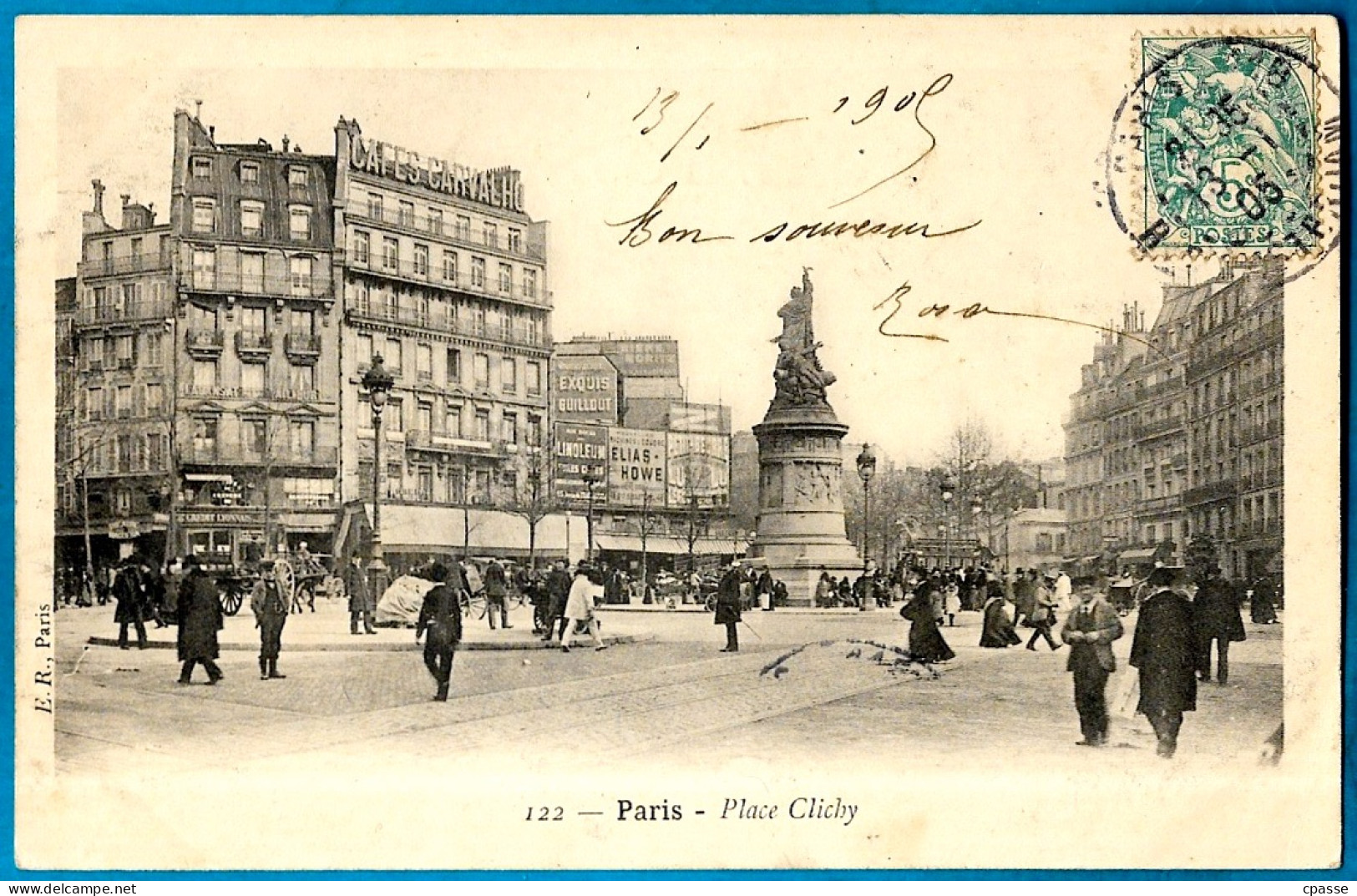 CPA 75008 75009 75017 75018 PARIS - Place Clichy - Non Classificati