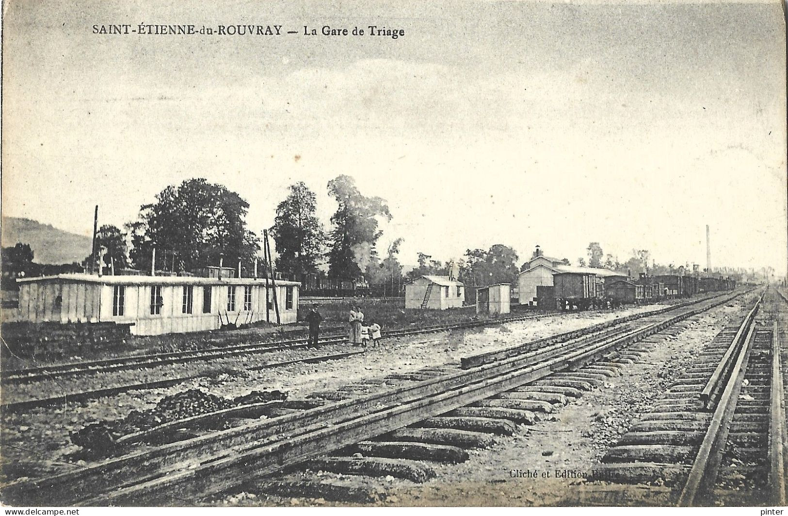 SAINT ETIENNE DU ROUVRAY - La Gare De Triage - Train - Saint Etienne Du Rouvray