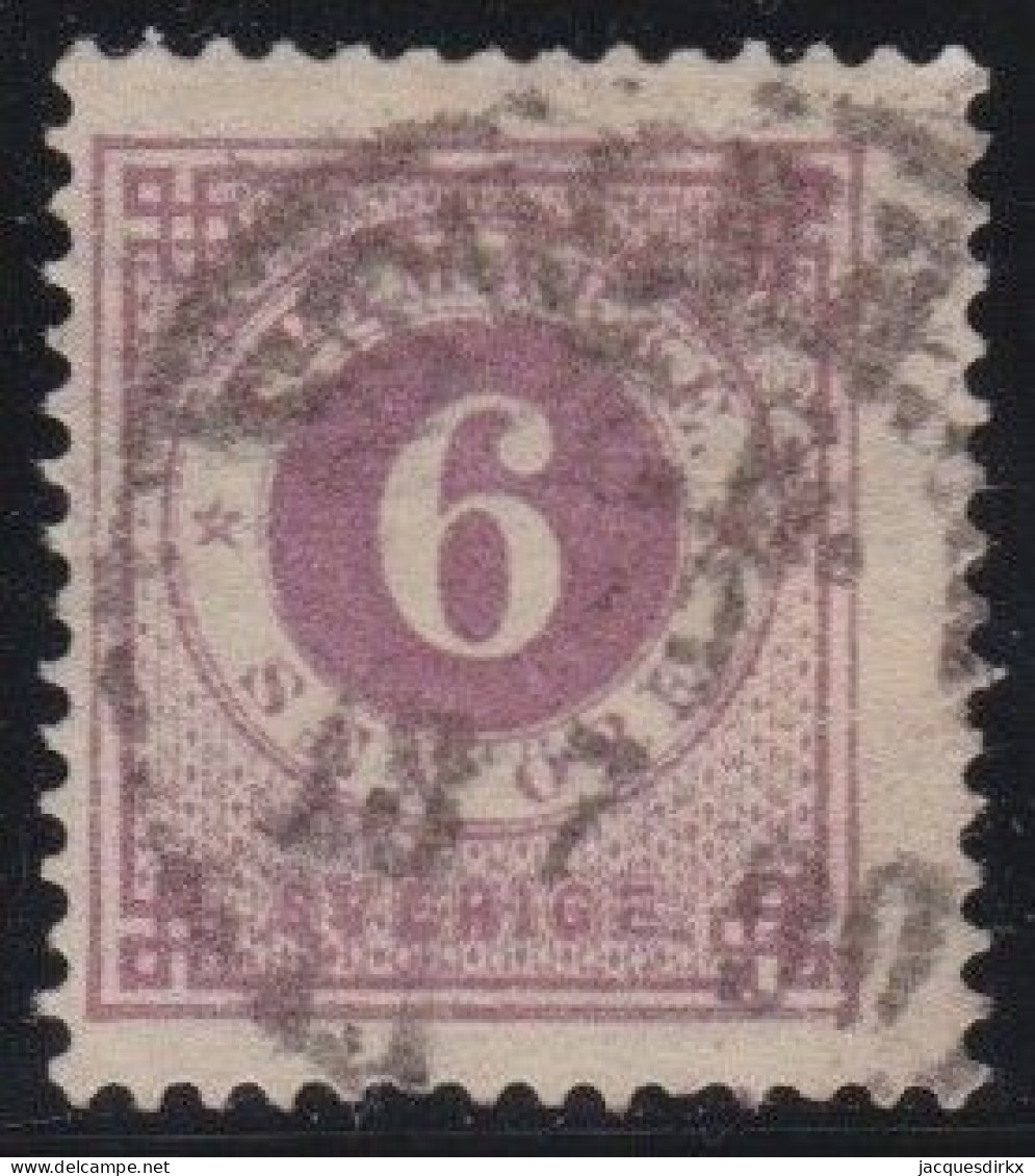 Sweden   .    Y&T   .    33     .     O   .     Cancelled - Used Stamps