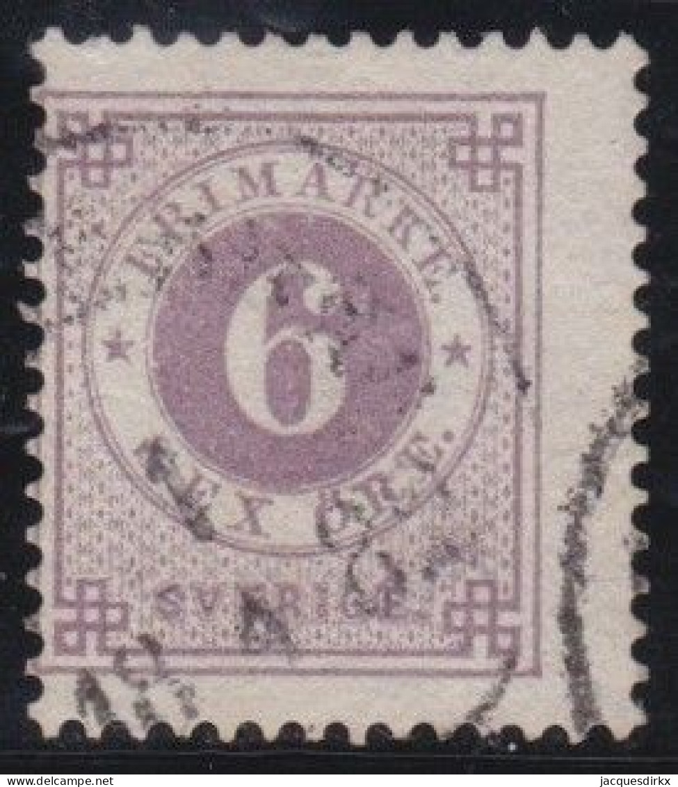 Sweden   .    Y&T   .    33a     .     O   .     Cancelled - Used Stamps