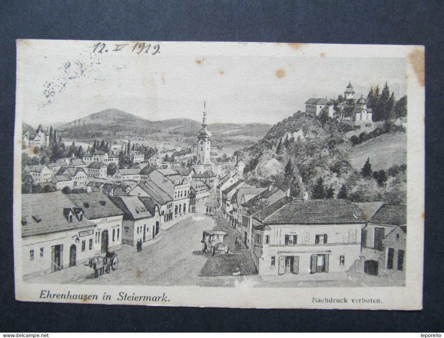 AK EHRENHAUSEN B. Leibnitz Künstlerkarte Ca. 1929 //// D*56389 - Ehrenhausen