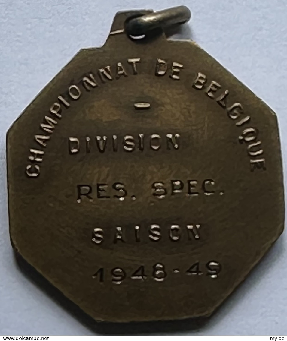 Hockey. Médaille Bronze. Championnat De Belgique Division Res. Spec. Saison 1948-1949.  - Otros & Sin Clasificación