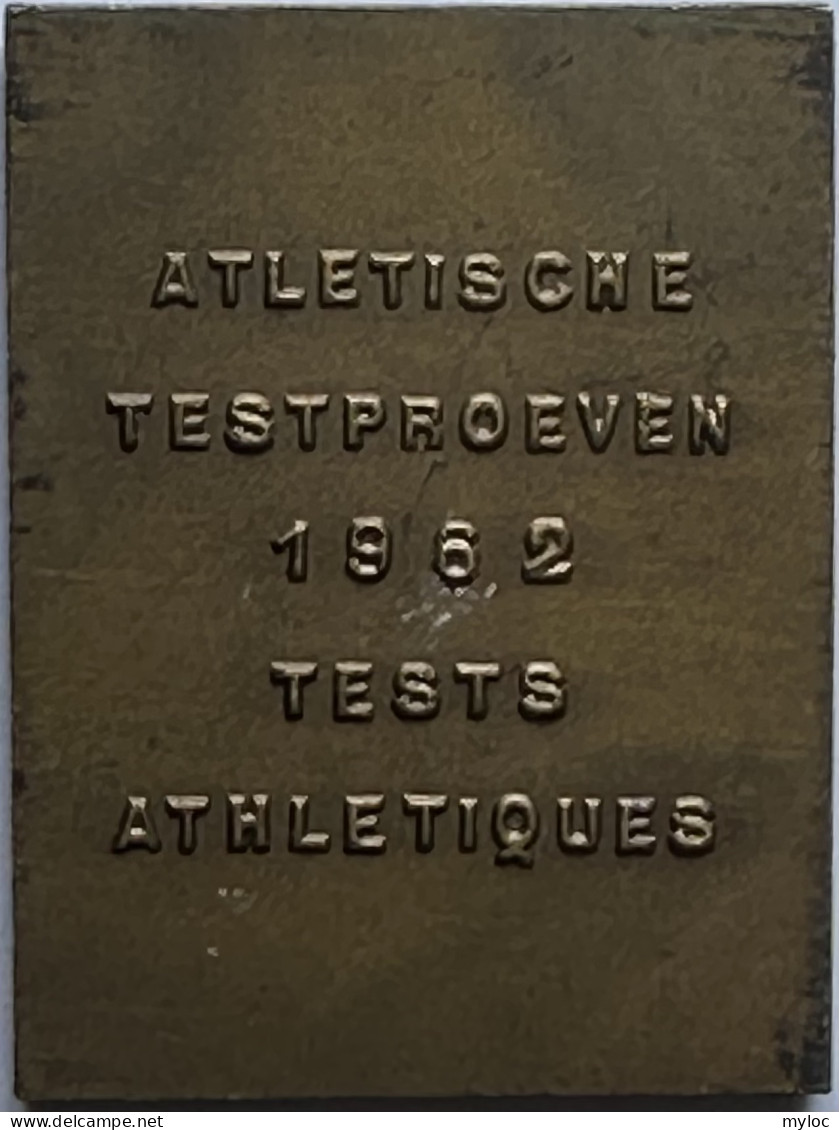 Sport. Athlétisme. Médaille Bronze. Tests Athlétiques 1962.  - Athlétisme