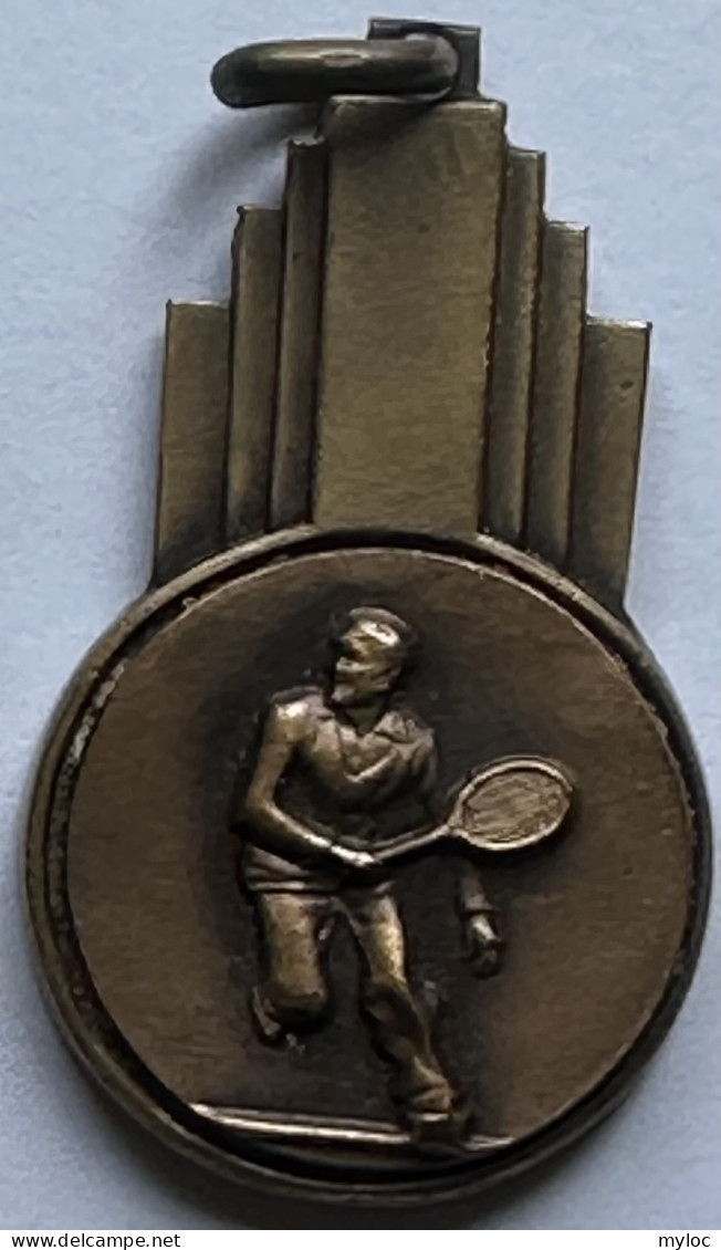Tennis. Médaille En Bronze. Coupe De L'avenir 1940.  - Andere & Zonder Classificatie
