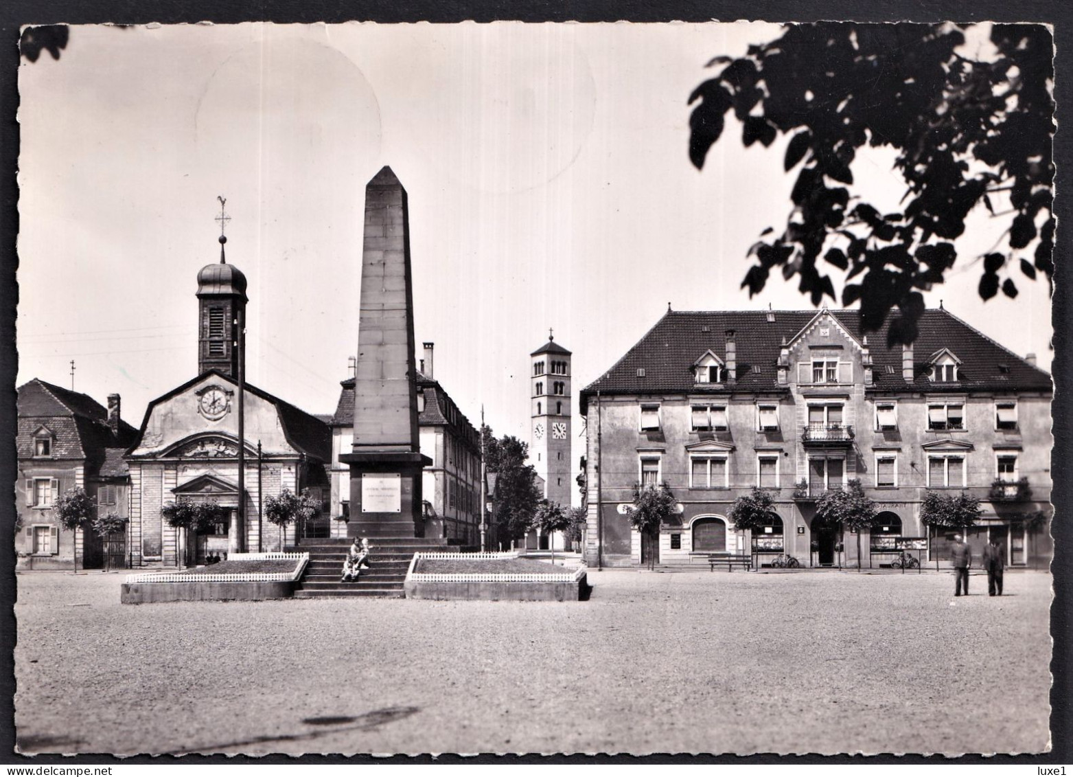 FRANCE ,  Huningue  ,  OLD  POSTCARD - Huningue