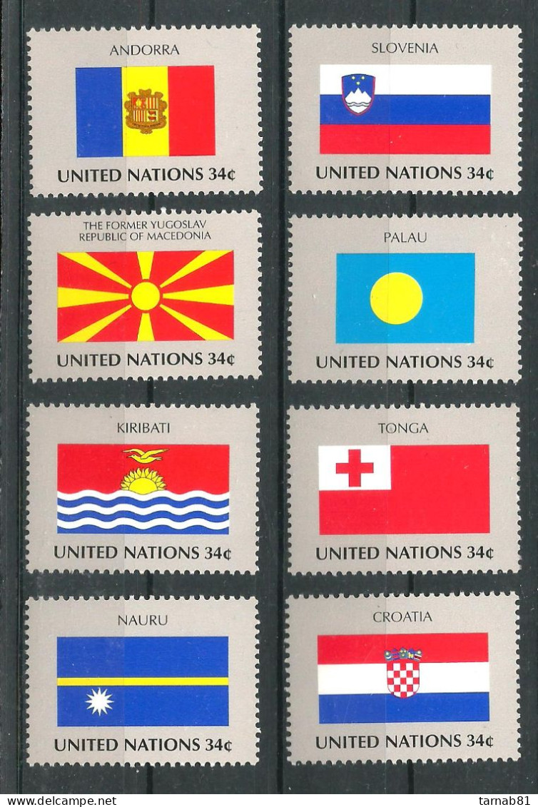 192 Flaggen Flags Drapeaux ONU 1980 1981 1982 1983 1984 1985 1986 1987 1988 1989 1997 1998 1999 2001