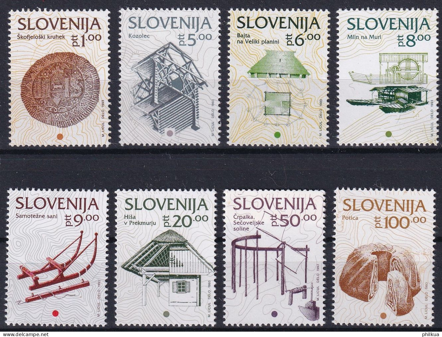 Slowenien - Postfrisch/**/MNH - Collections (sans Albums)