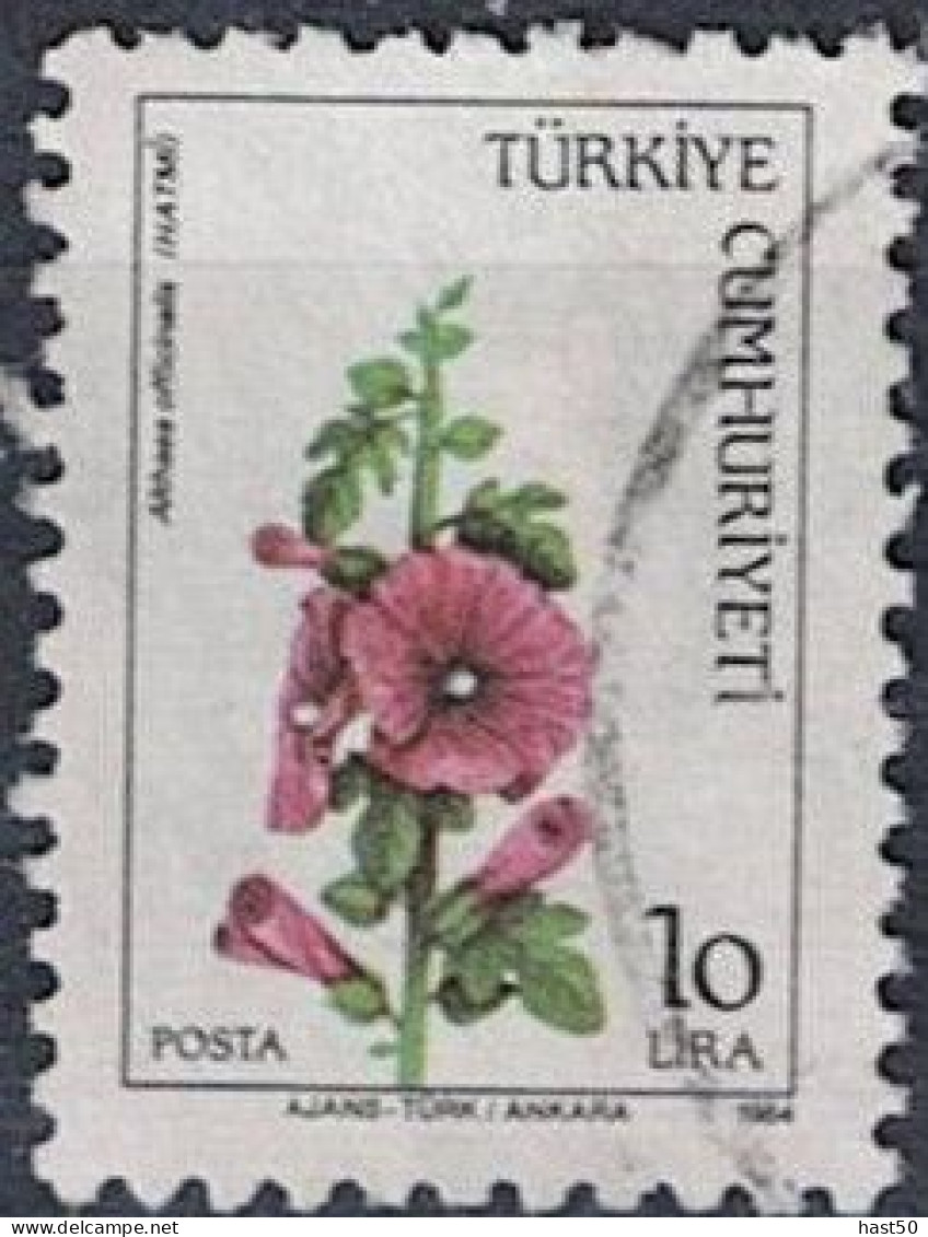 Türkei Turkey Turquie - Echter Eibisch (Althaea Officinalis) (MiNr: 2682) 1984 - Gest. Used Obl - Gebruikt