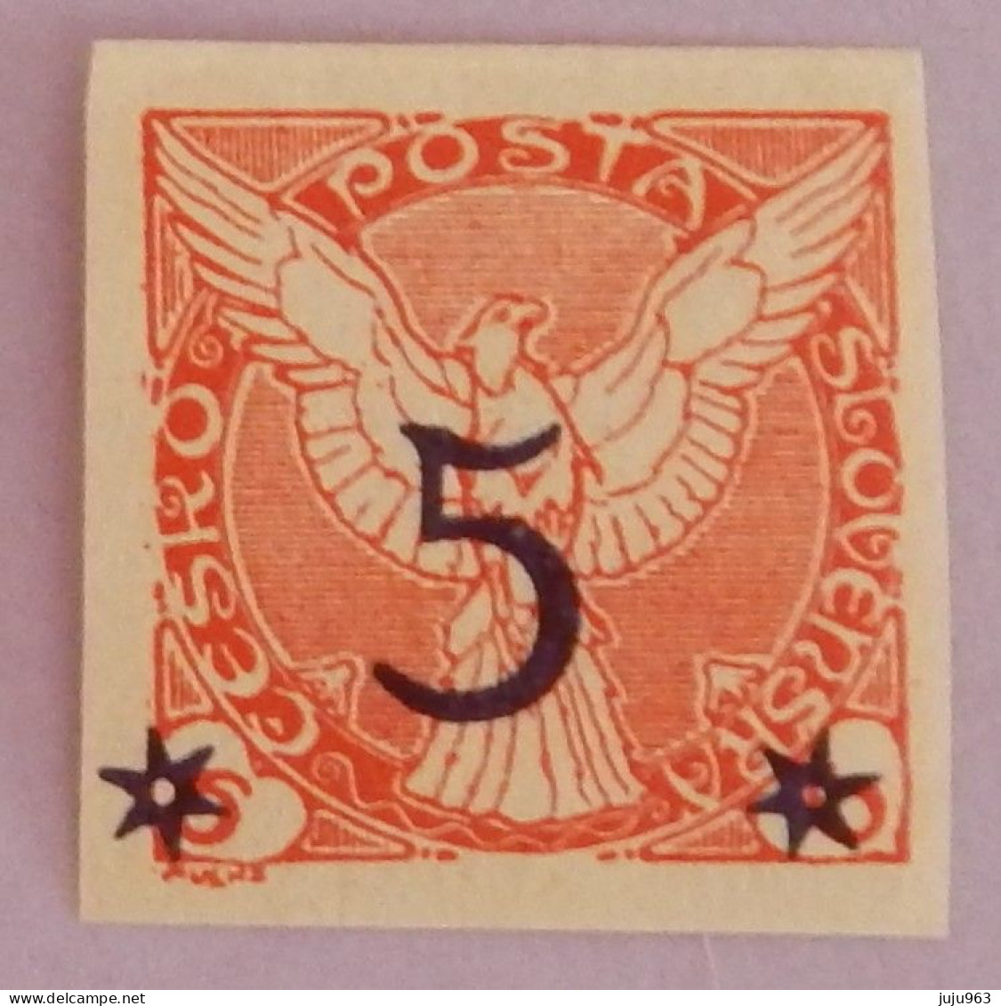 TCHECOSLOVAQUIE TIMBRE POUR JOURNAUX YT 13 NEUF*MH 1925/1926 - Timbres Pour Journaux