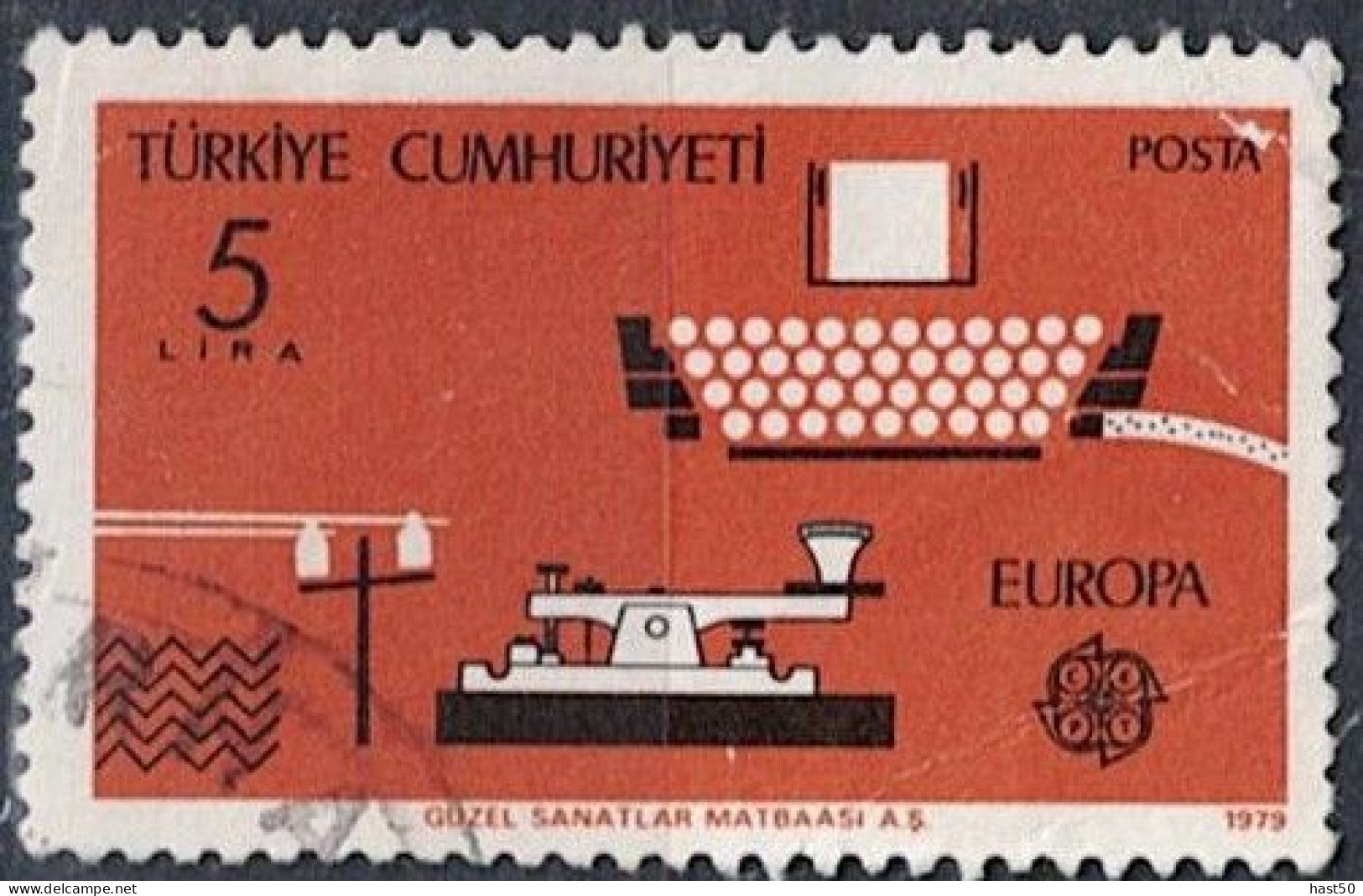 Türkei Turkey Turquie - Europa (MiNr: 2478) 1979 - Gest. Used Obl - Usati