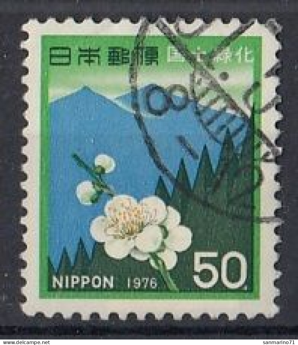JAPAN 1286,used - Montagnes