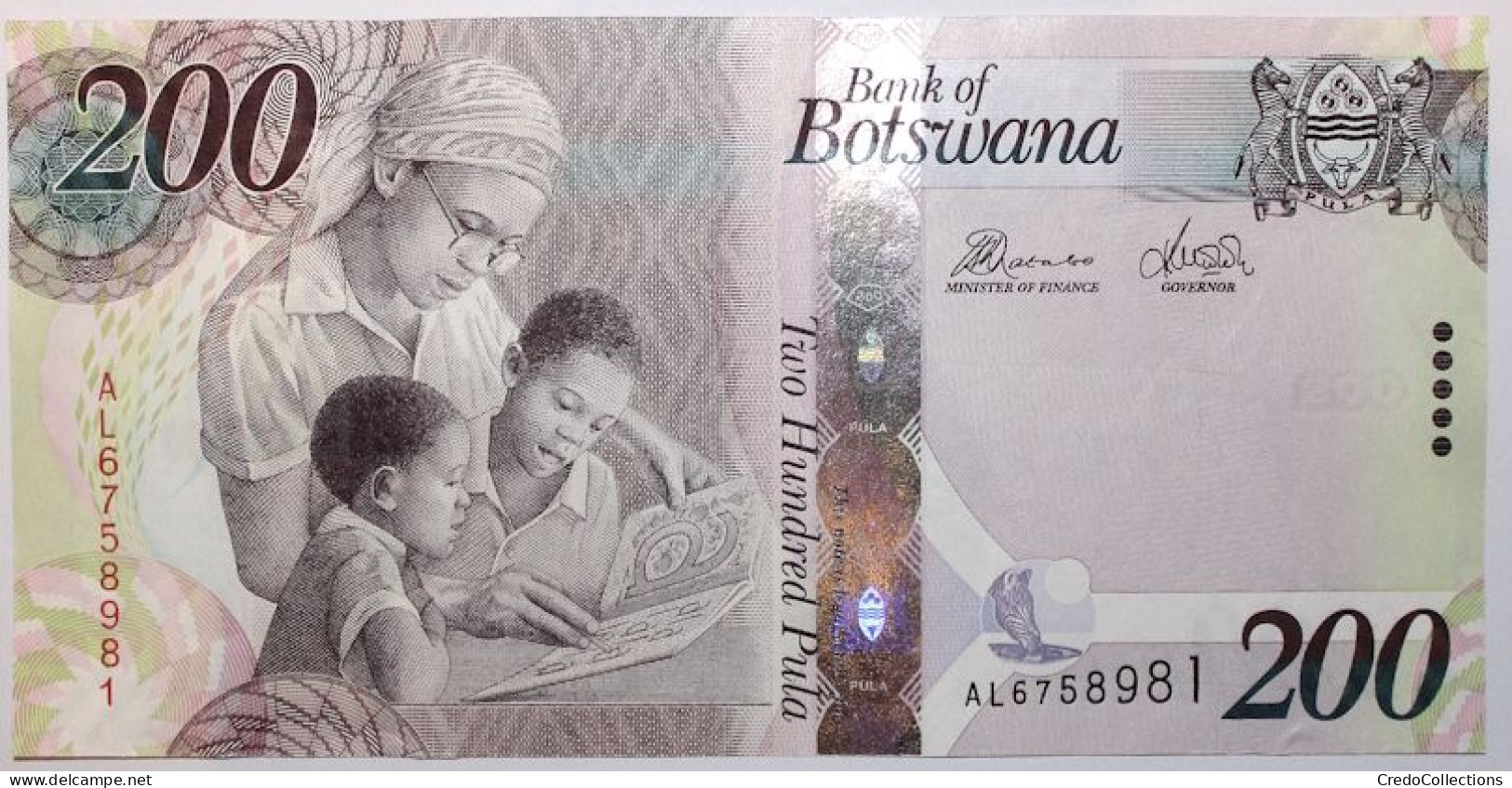 Botswana - 200 Pula - 2016 - PICK 34e - NEUF - Botswana