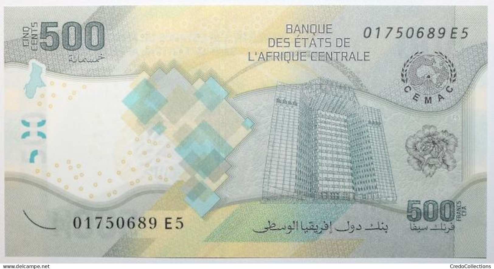 États D'Afrique Centrale - 500 Francs - 2020 - PICK 700 - NEUF - États D'Afrique Centrale