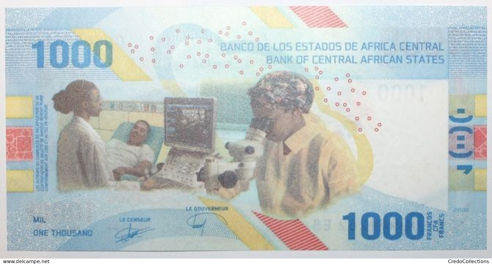 États D'Afrique Centrale - 1000 Francs - 2020 - PICK 701 - NEUF - Zentralafrikanische Staaten