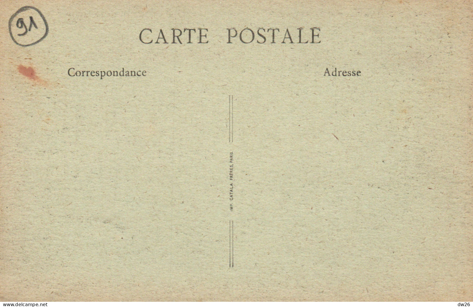 Bures-sur-Yvette (Seine & Oise) Annexe De Remonte, Retour Des Chevaux De La Prairie - Carte B.F. N° 41 Non Circulée - Bures Sur Yvette