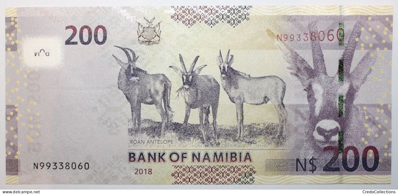 Namibie - 200 Dollars - 2018 - PICK 15c - NEUF - Namibie