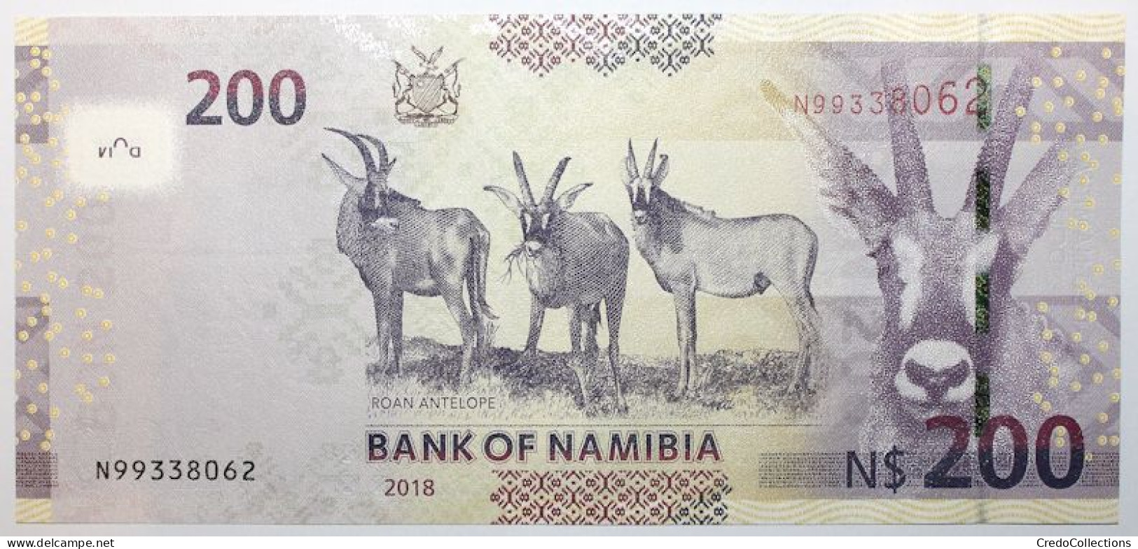 Namibie - 200 Dollars - 2018 - PICK 15c - NEUF - Namibie