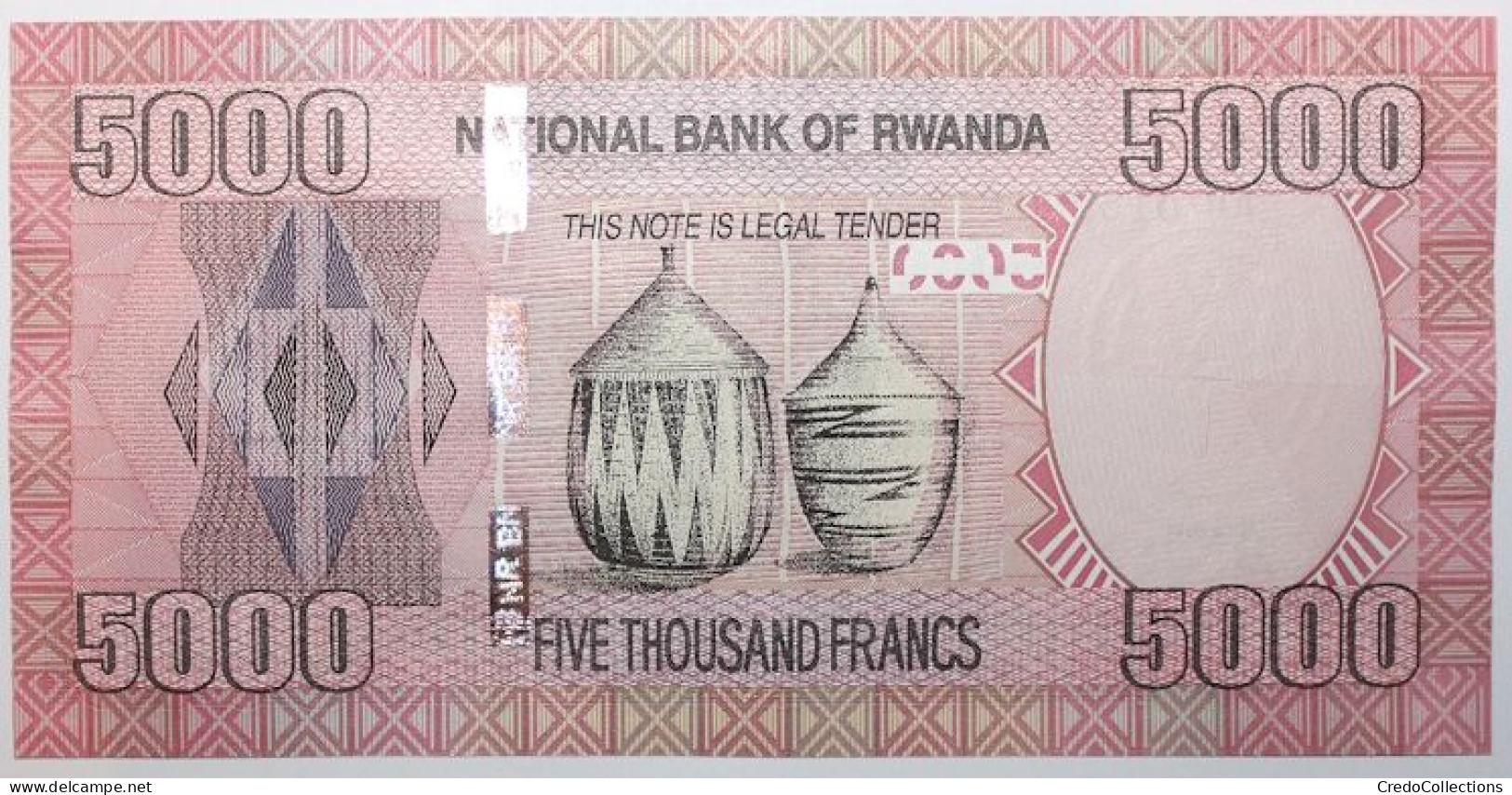 Rwanda - 5000 Francs - 2014 - PICK 41a - NEUF - Rwanda