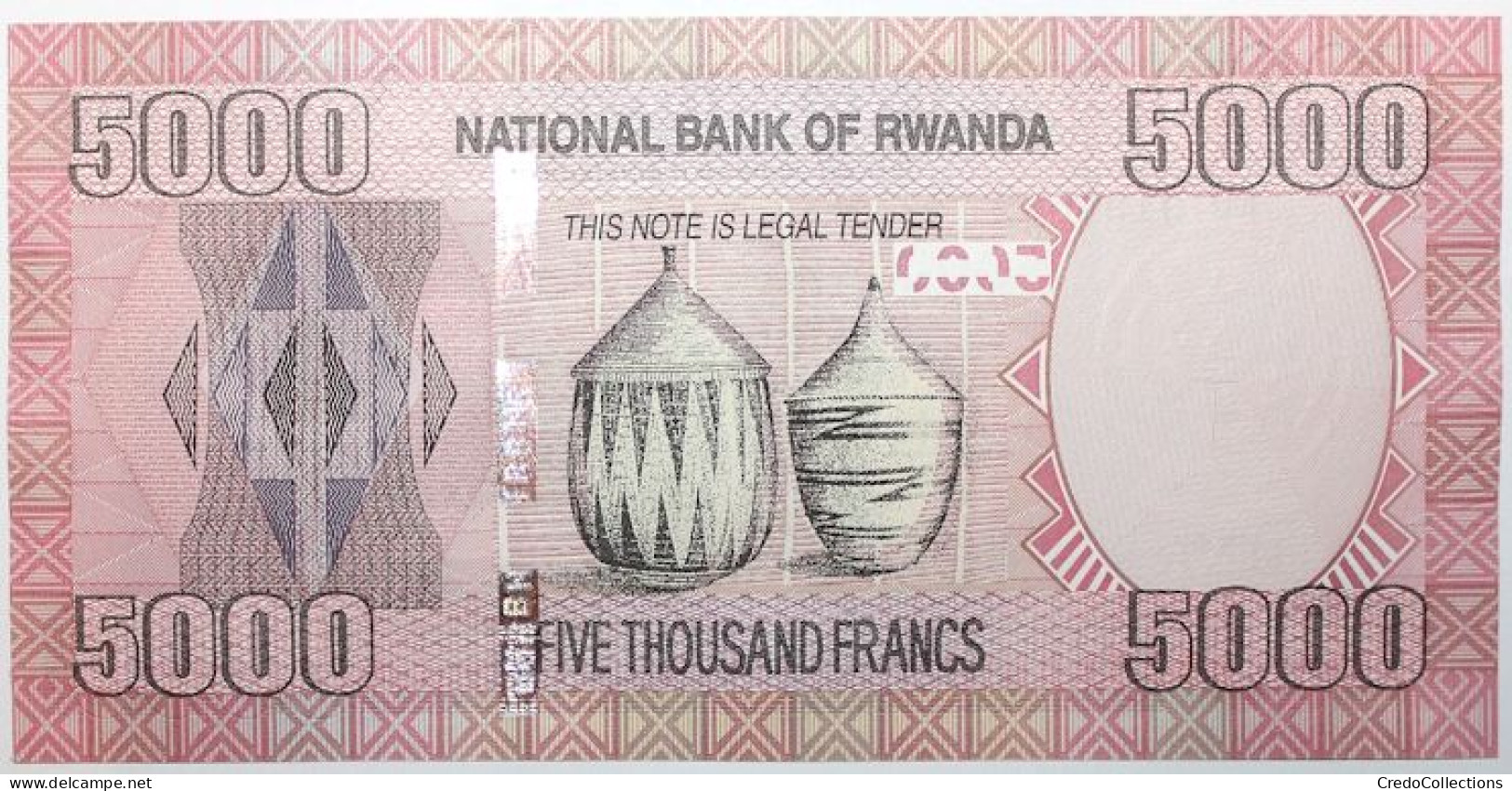 Rwanda - 5000 Francs - 2014 - PICK 41a - NEUF - Ruanda