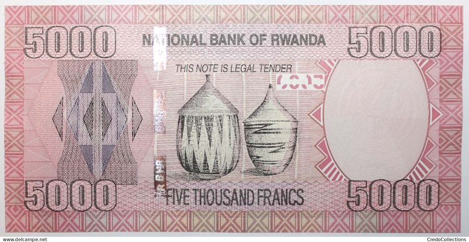 Rwanda - 5000 Francs - 2014 - PICK 41a - NEUF - Ruanda