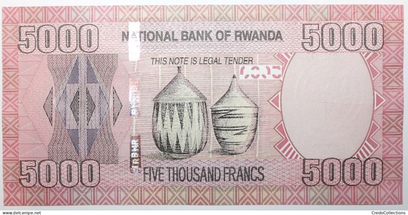 Rwanda - 5000 Francs - 2014 - PICK 41a - NEUF - Rwanda