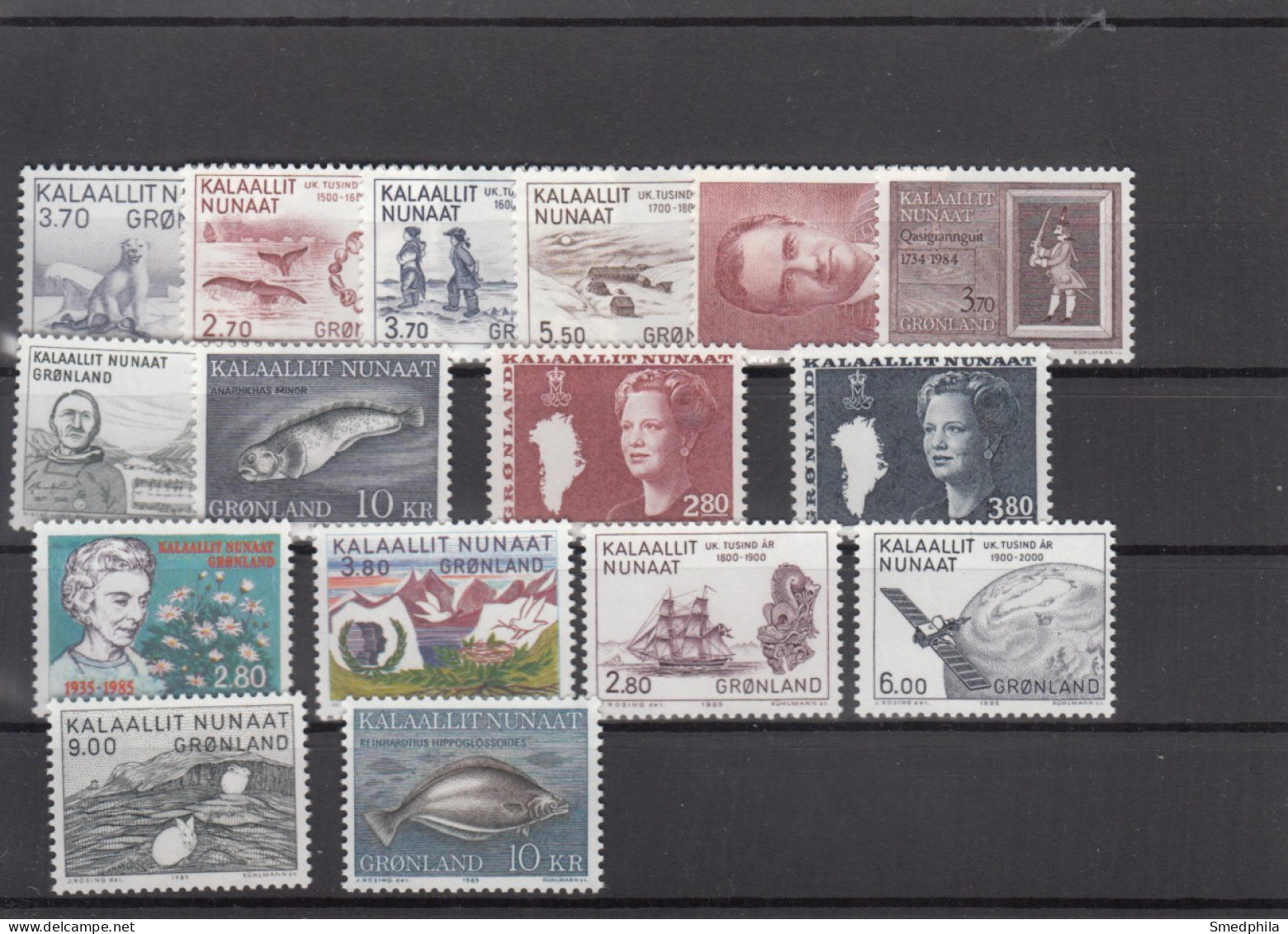 Greenland 1984-1985 - Full Years MNH ** - Volledige Jaargang