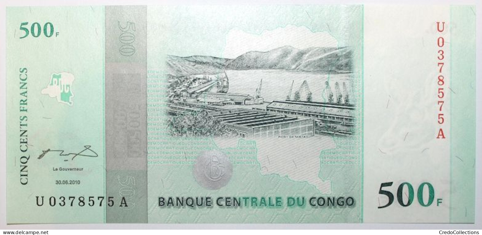 Congo (RD) - 500 Francs - 2010 - PICK 100a - NEUF - Repubblica Democratica Del Congo & Zaire