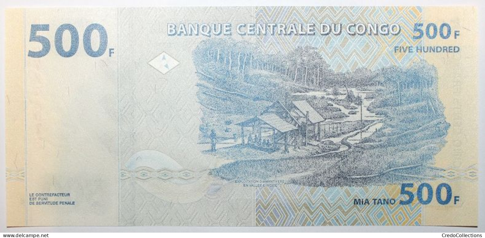 Congo (RD) - 500 Francs - 2020 - PICK 96c - NEUF - Demokratische Republik Kongo & Zaire