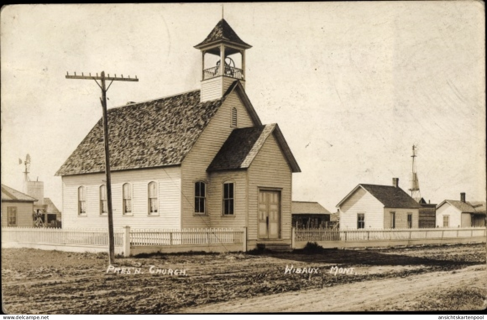 CPA Wisaux Montana USA, Presbyterian Church - Altri & Non Classificati