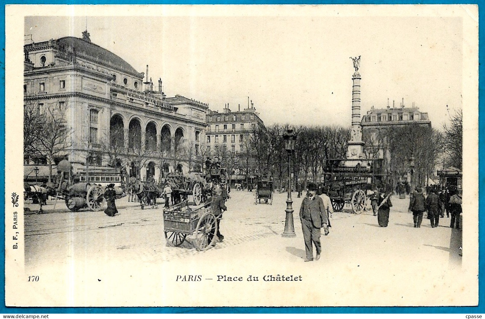 CPA 75001 75004 PARIS - Place Du Chatelet - Non Classés