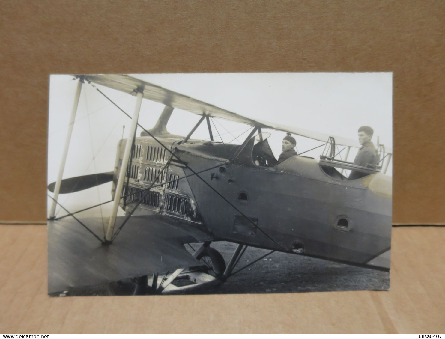 AVIATION MILITAIRE Carte Photo Avion Gros Plan - 1919-1938: Fra Le Due Guerre
