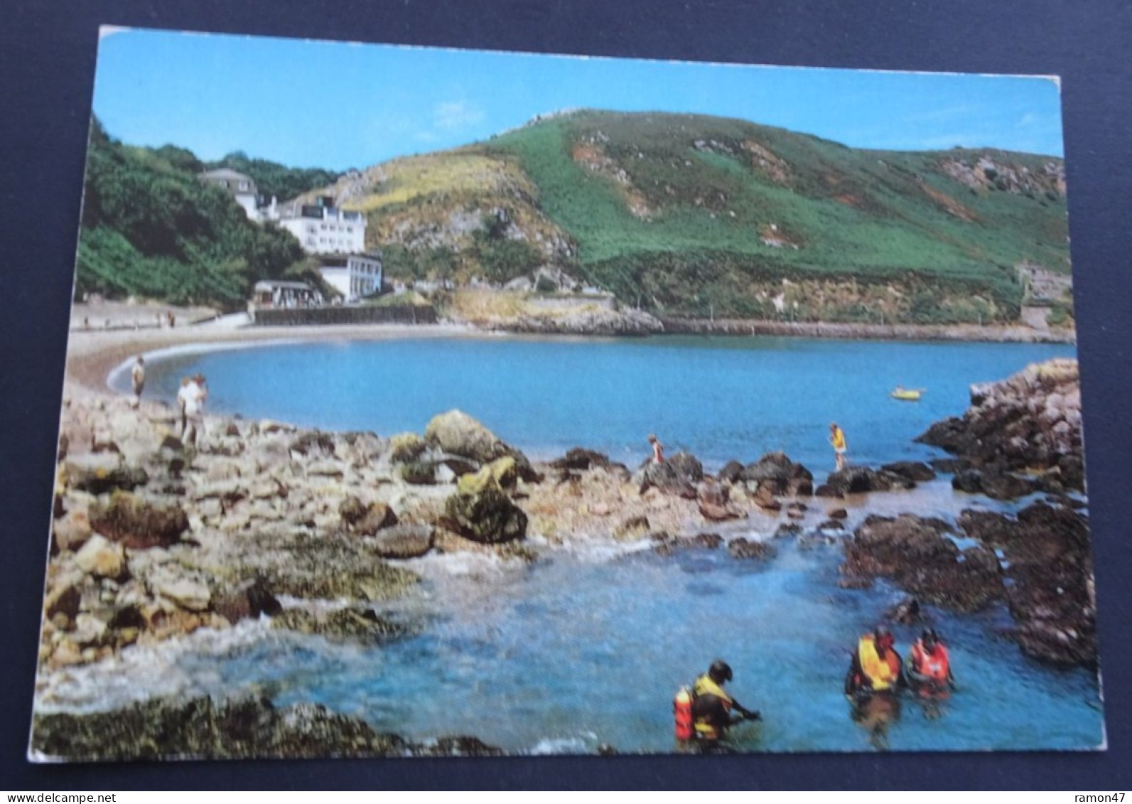 Jersey - Bouley Bay, Sheltered Beach - Jarrold & Sons, Norwich - La Corbiere