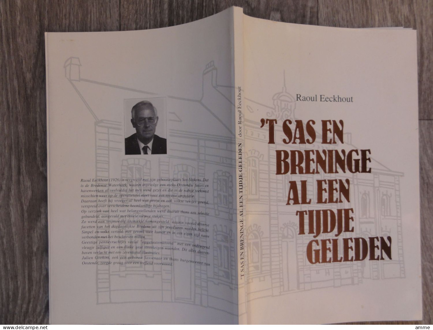 Bredene  *   (Boek)  't Sas En Breninge Al Een Tijdje Geleden - Bredene