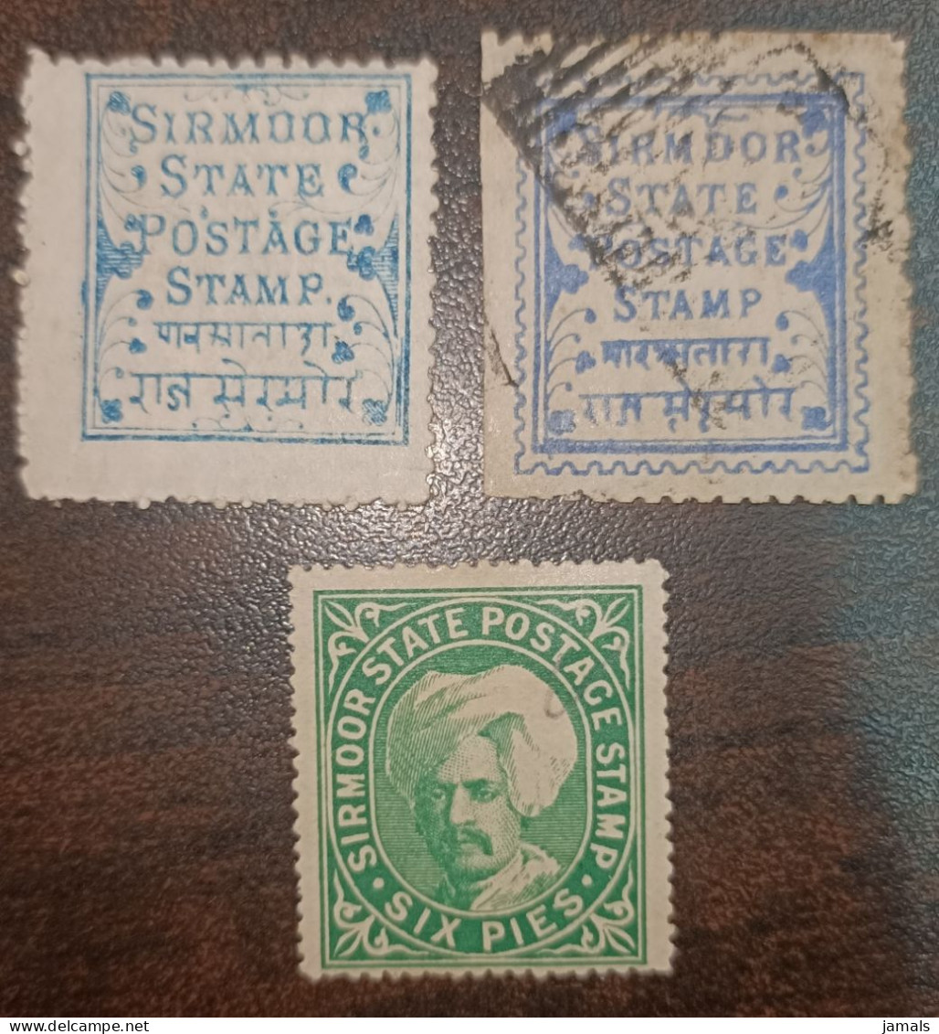 India Sirmur Sirmoor Used And Mint - Sirmoor