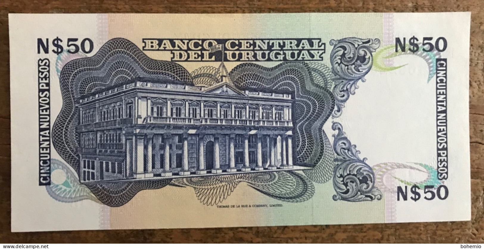 Uruguay 50 Pesos Unc - Uruguay