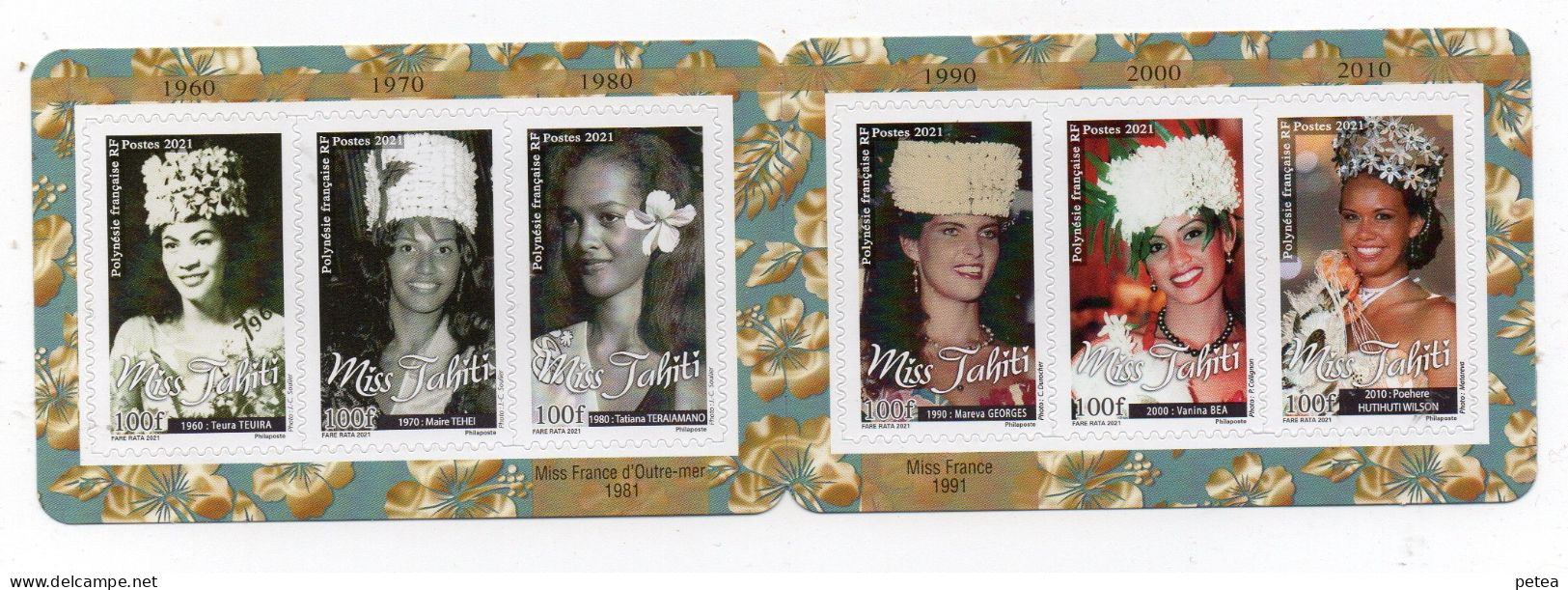 Polynesie Carnet N° C1265  Neuf   MISS TAHITI - Carnets