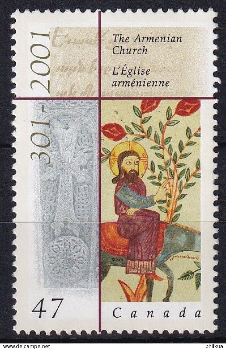 MiNr. 1990 Kanada (Dominion) 2001, 16. Mai. 1700 Jahre Armenische Apostolische Kirche Postfrisch/**/MNH - Nuevos