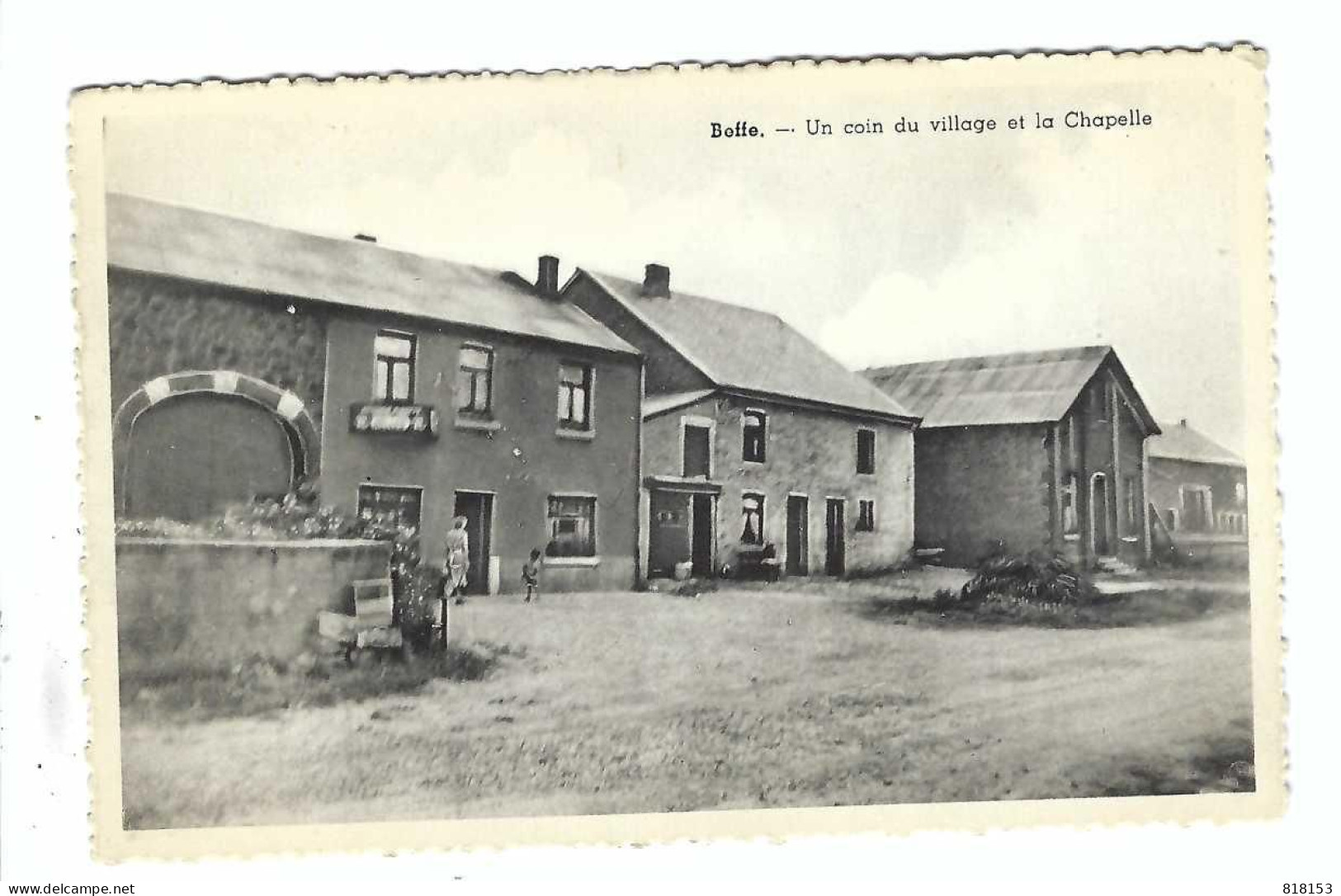 Boffe  -  Un Coin Du Village Et La Chapelle - Rendeux