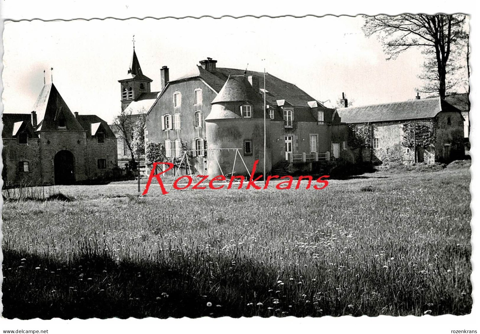 Rossignol Le Chateau CPA Rare Grand Format Luxemburg  Tintigny - Tintigny