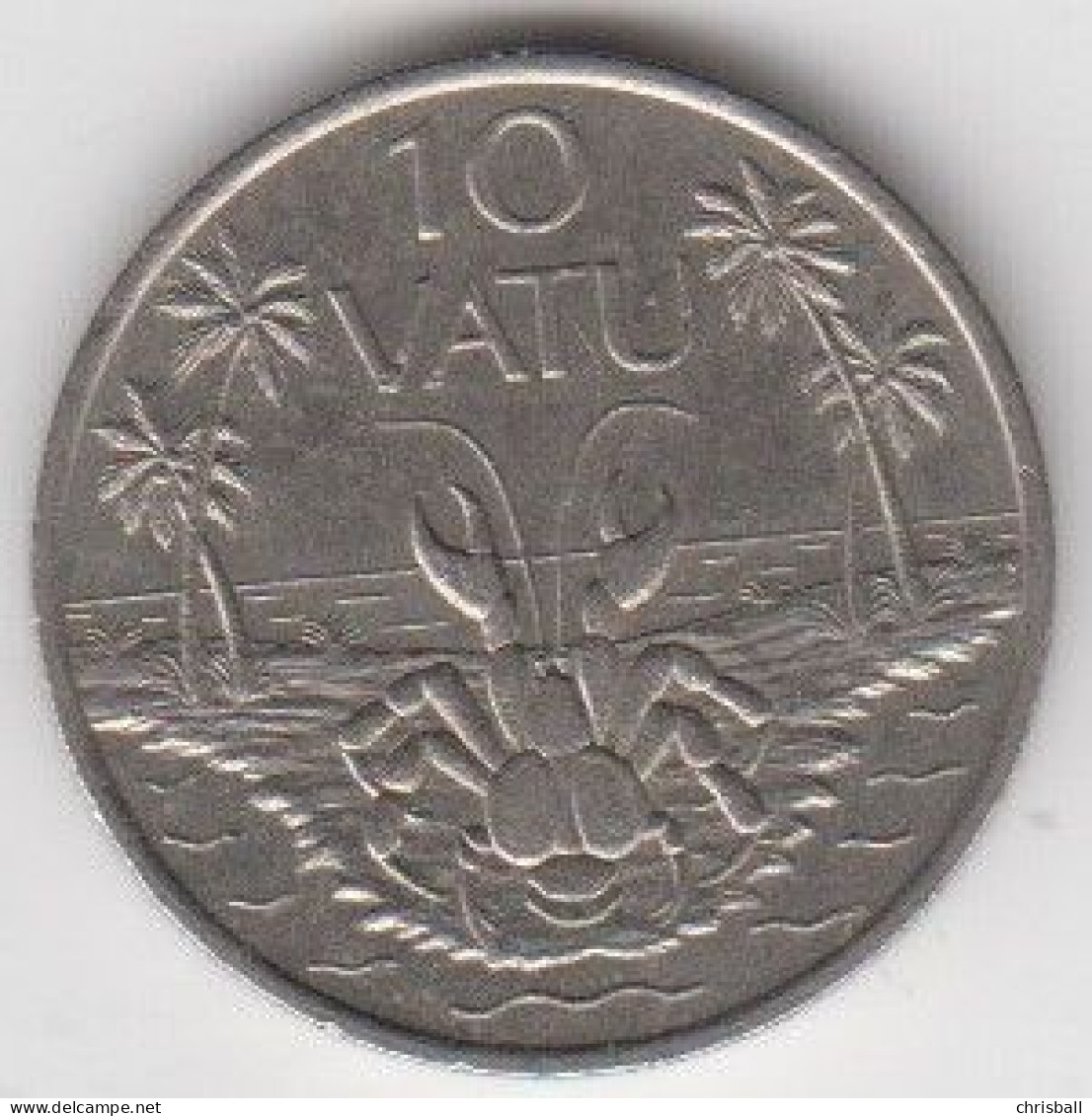 Vanuatu 10 Vatu Coin 1983 Circulated Condition - Vanuatu