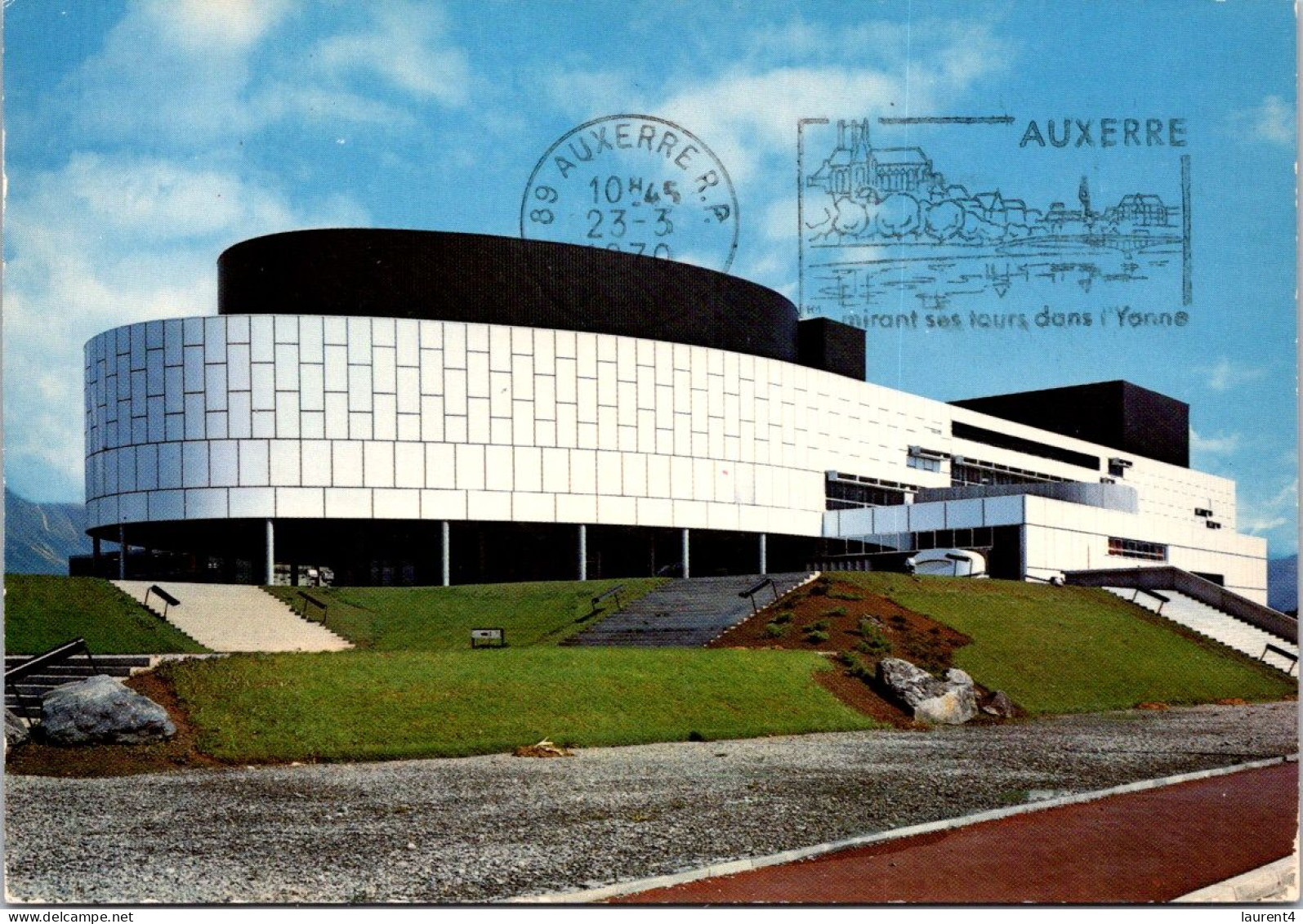 16-7-2023 (2 S 23) France - Maison De La Culture De Grenoble (posted 1970) - Bibliotheken