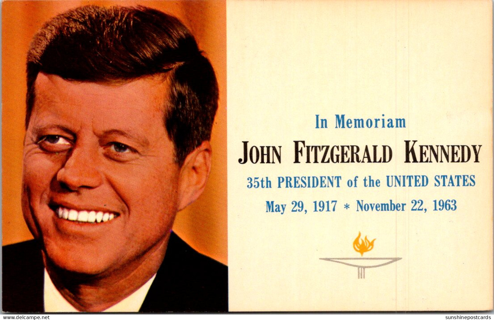 In Memoriam John Fitzgerald Kennedy 35th President Of The United States - Presidentes