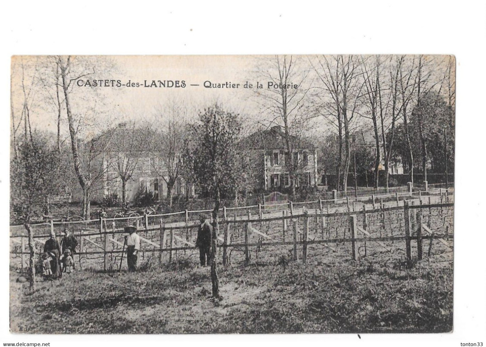 CASTETS DES LANDES - 40 - Quartier De La Poterie - BX 4 - - Castets
