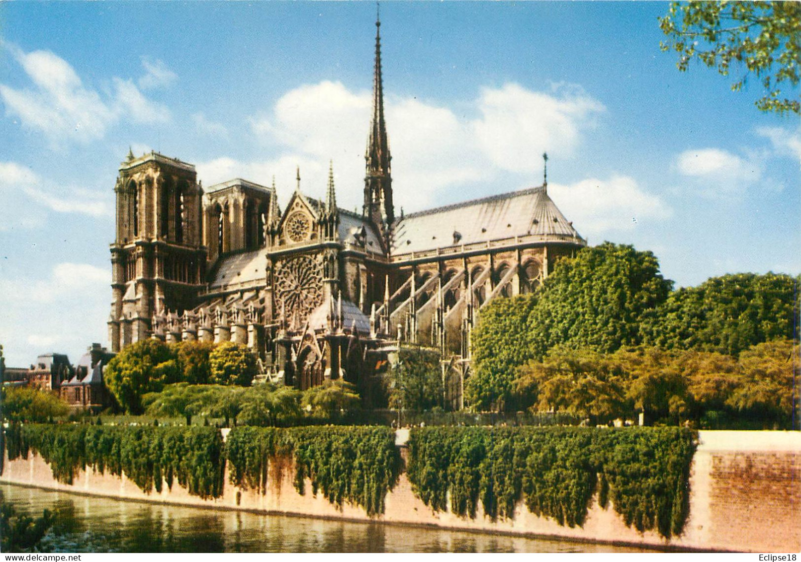 Paris - La Cathedrale Notre Dame     O 653 - Notre Dame De Paris