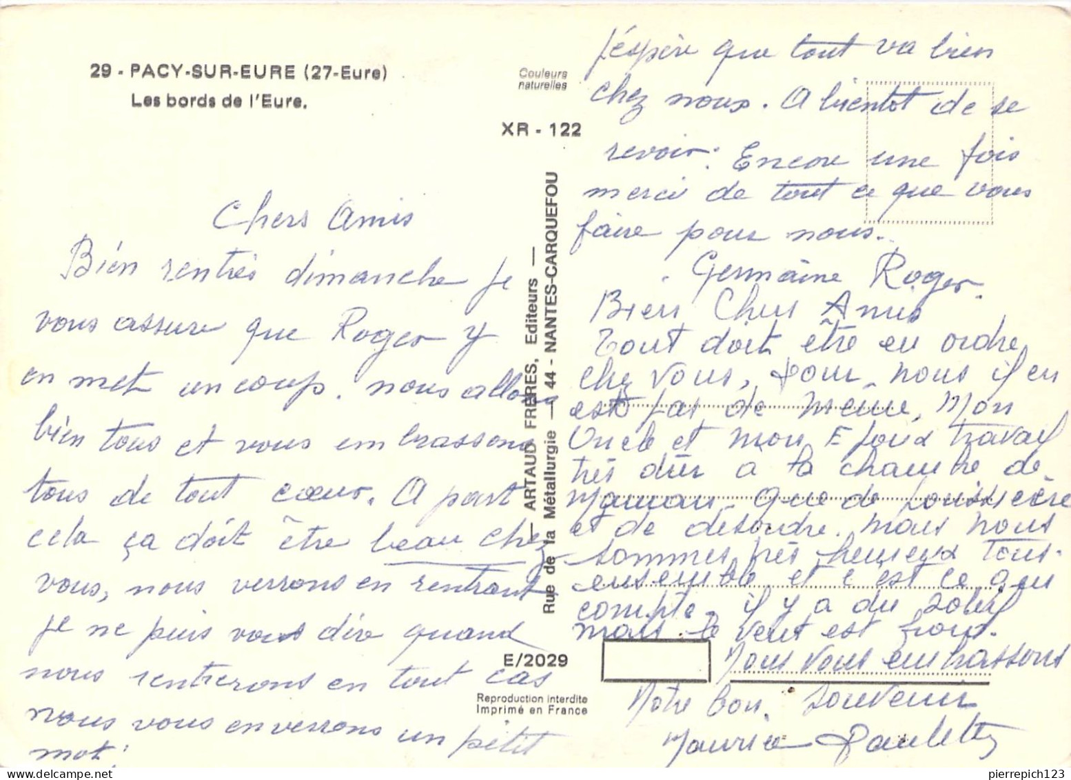 27 - Pacy Sur Eure - Les Bords De L'Eure - Pacy-sur-Eure