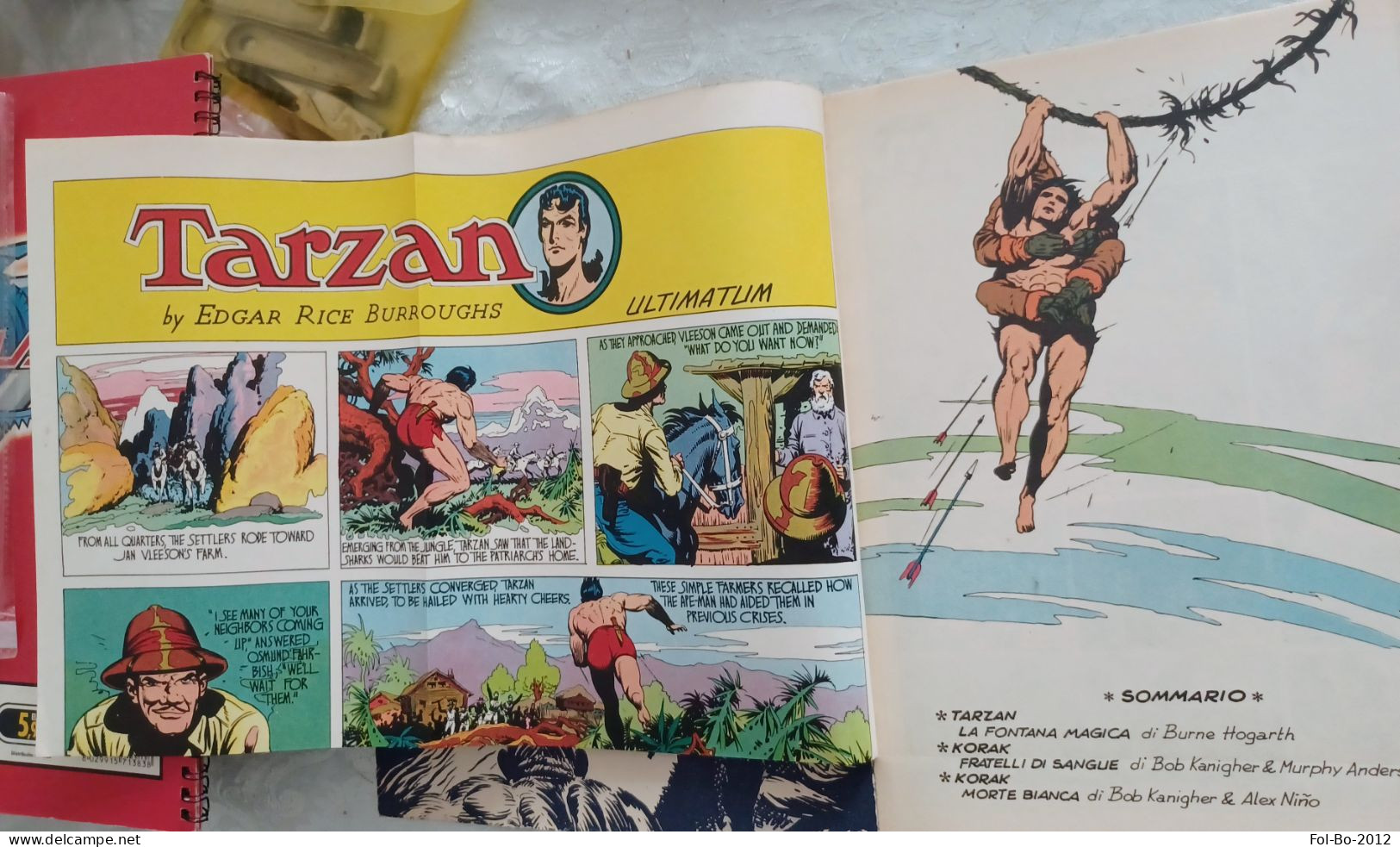 Tarzan N 23 Gigante +poster Del 1976 - Super Eroi