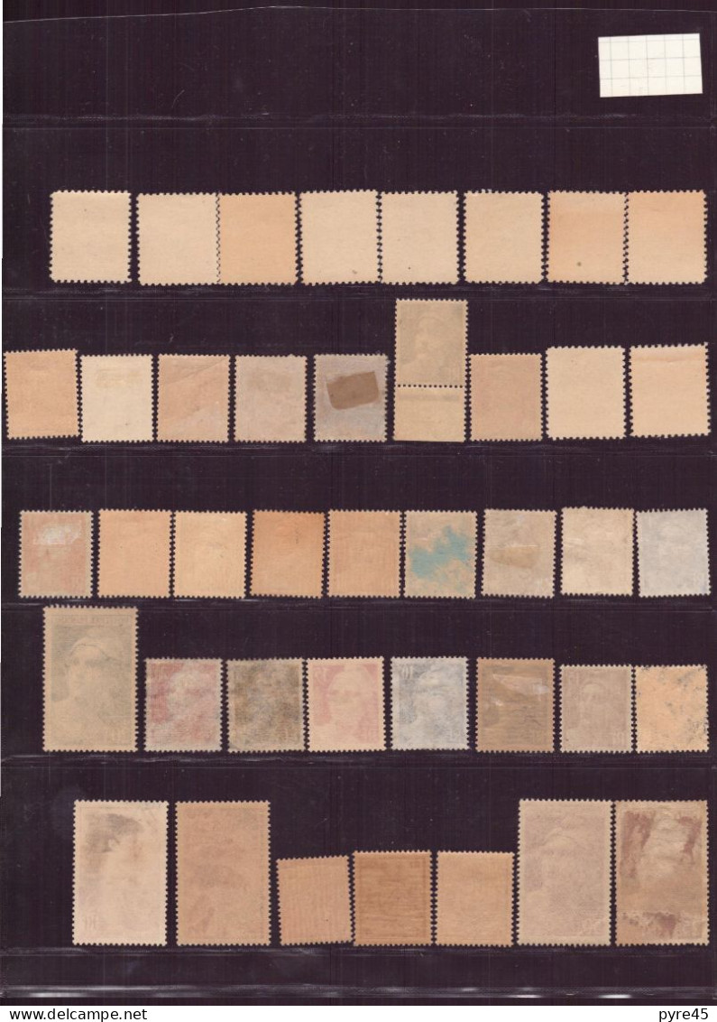 FRANCE 1945 LOT DE 41 TIMBRES ** / * / OBLITERES LOT 315 - Other & Unclassified