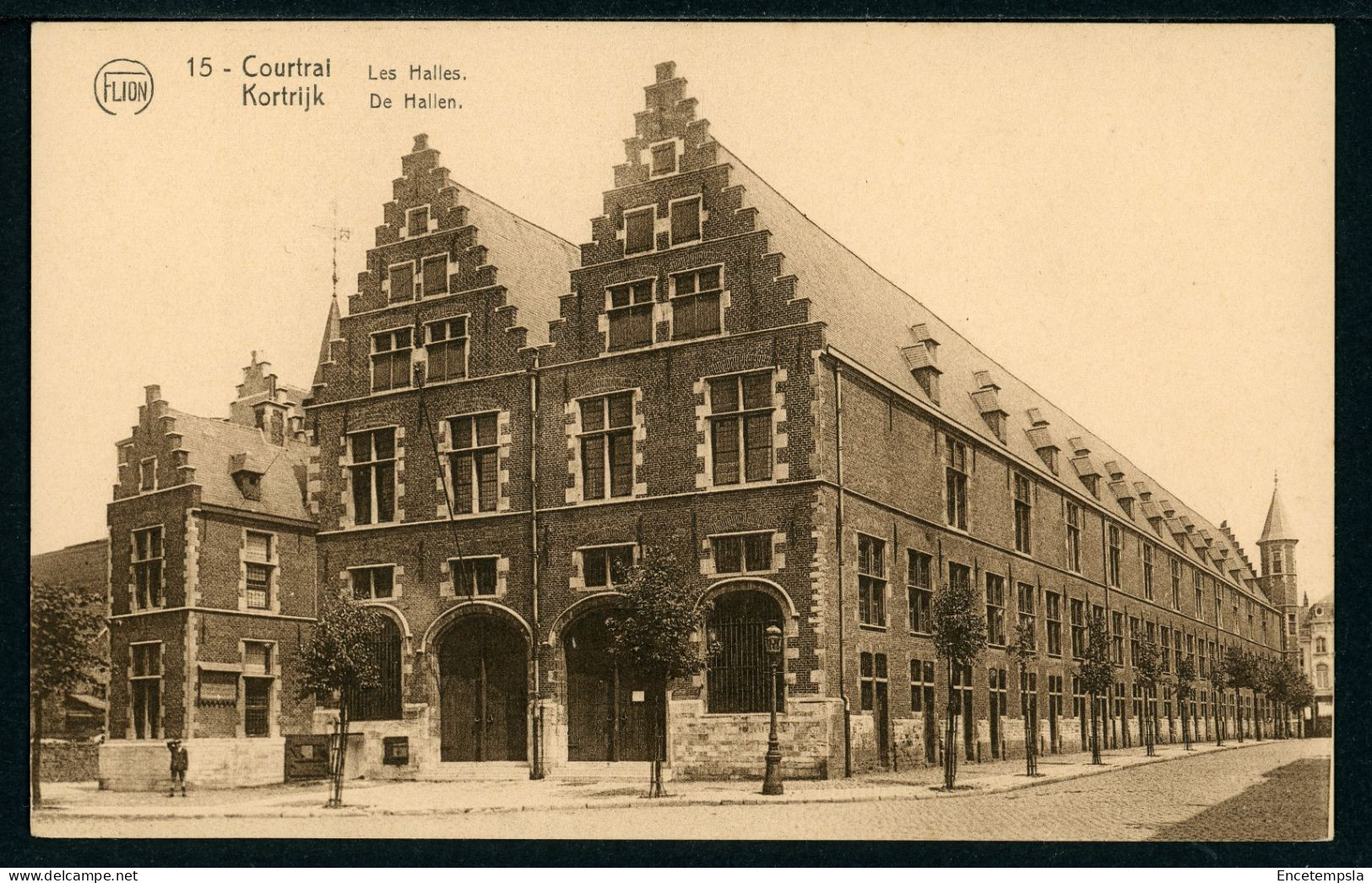 CPA - Carte Postale - Belgique - Courtrai - Les Halles (CP23157) - Kortrijk